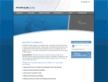 Tablet Screenshot of powerliterigging.com